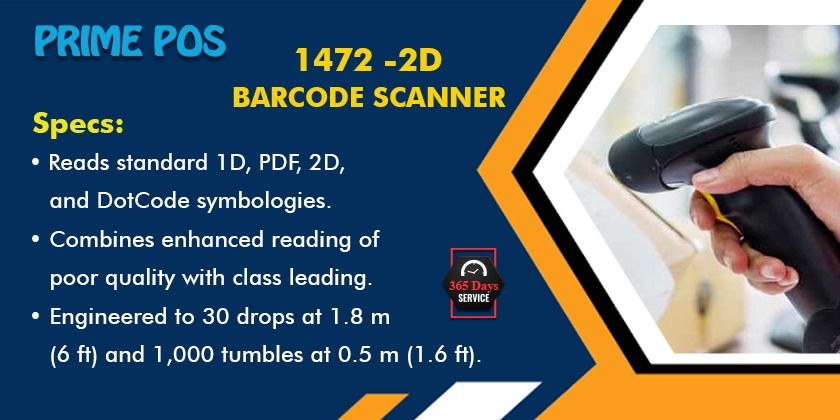 honeywell 1472-2d barcode scanner reader