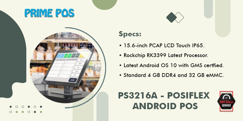 Posiflex ps3216a,best Andorid Billing system in india.
