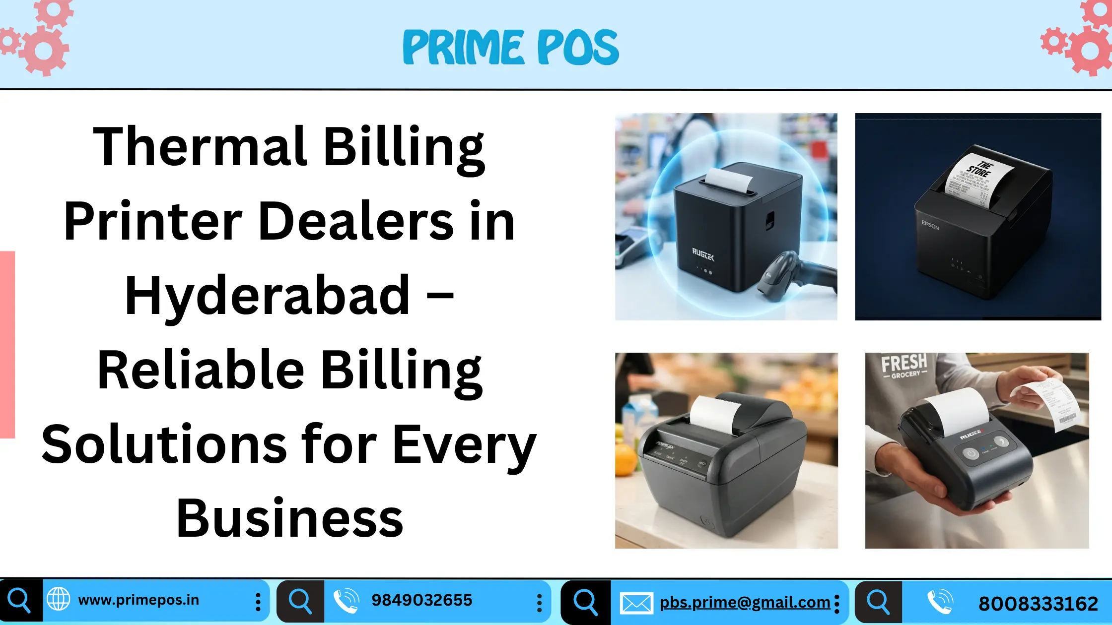 Thermal Billing printer Dealers in Hyderabad